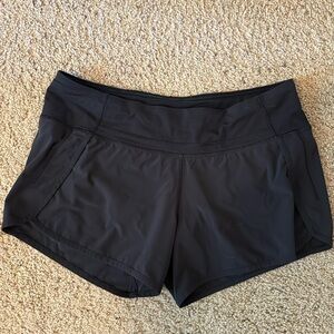 Lululemon black athletic shorts
